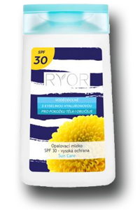 Ryor opalovací mléko SPF 30