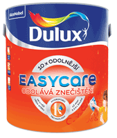 Dulux EasyCare ochrání Vaše stěny před skvrnami