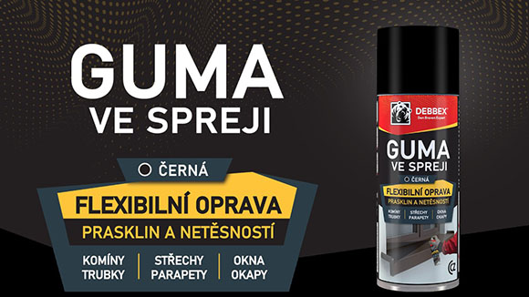 Guma ve spreji Den Braven