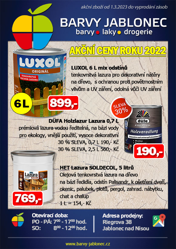 Akční leták březen 2023