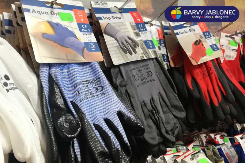 Pracovní rukavice — Barvy Jablonec